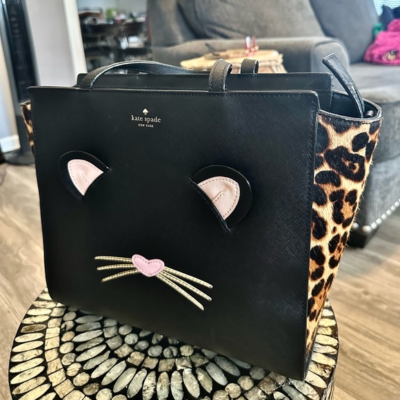 kate spade Handbags - Kate spade free BJ cat earrings and other betsey Johnson.